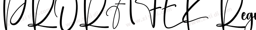 PRORAFEK Regular字体转换
